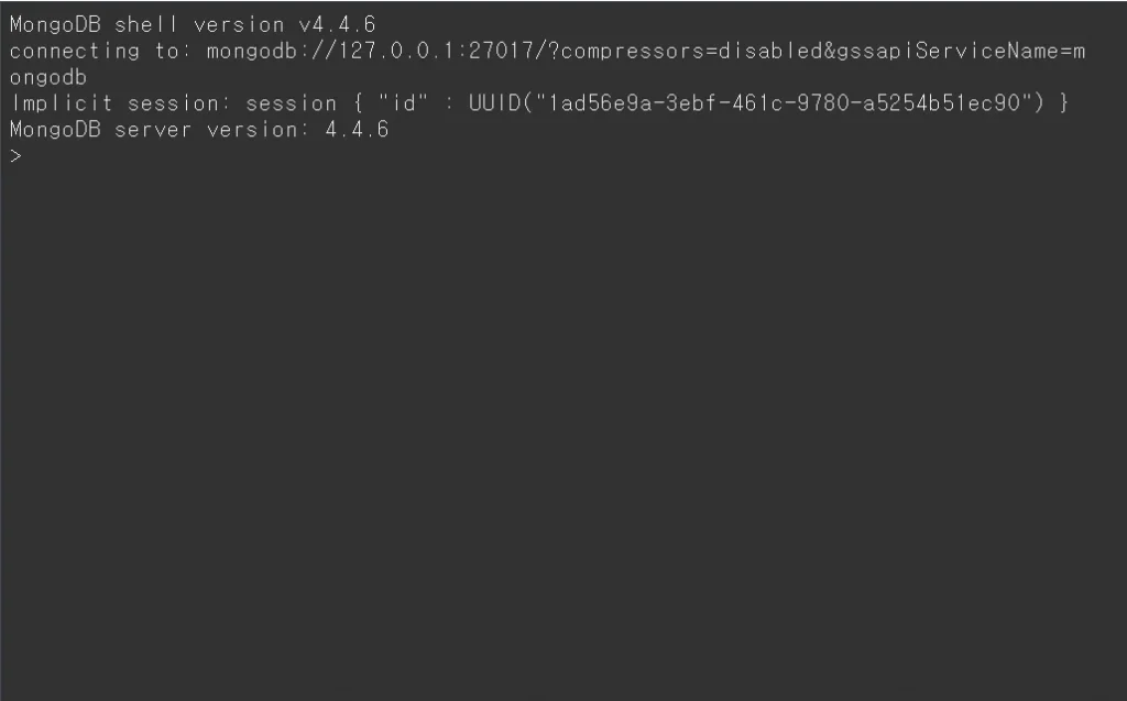 Synology DockerでmongoDB設置する方法
